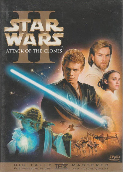 Star Wars 2: Attack Of The Clones  (DVD)