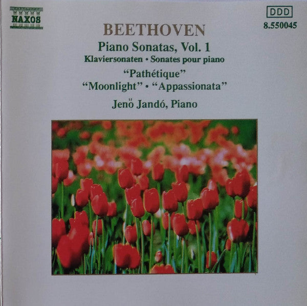 Beethoven, Jeno Jando - Piano Sonatas, Vol. 1: "Pathetique", "Moonlight", "Appassionata"