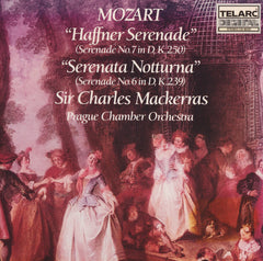 Mozart - Sir Charles Mackerras, Prague Chamber Orchestra - "Haffner" Serenade, "Serenata Notturna"