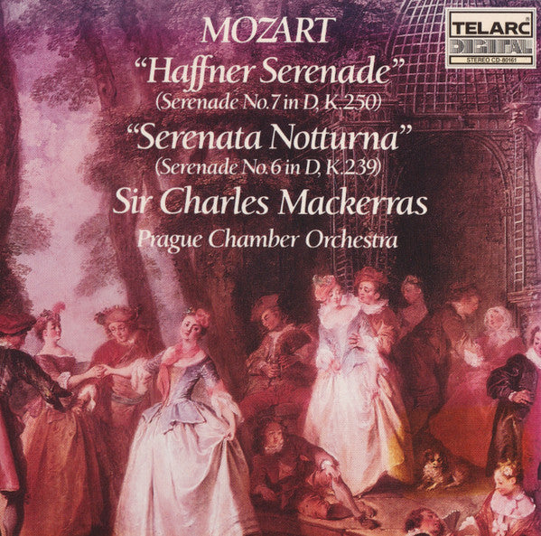 Mozart - Sir Charles Mackerras, Prague Chamber Orchestra - "Haffner" Serenade, "Serenata Notturna"