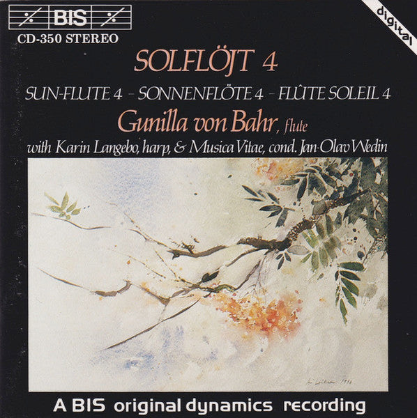 Bahr, Pachelbel, Haydn, Sibelius, Nielsen, Faure, Debussy, Gossec, Paradis, Sveinsson, Hahn, Mendelssohn-Bartholdy, Sonnenflote 4 - Flute Soleil 4)