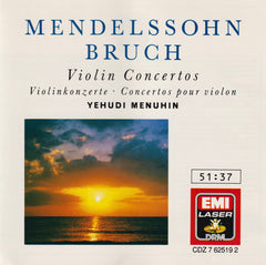 Mendelssohn / Bruch - Yehudi Menuhin / Fruhbeck De Burgos / Boult - Violin Concertos