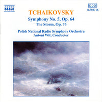 Tchaikovsky, Polish National Radio Symphony Orchestra, Antoni Wit - Symphony No. 5, Op. 64 / The Storm, Op. 76