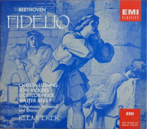 Beethoven, Otto Klemperer, Christa Ludwig, Jon Vickers, Gottlob Frick, Walter Berry, Philharmonia Chorus, Philharmonia Orchestra - Fidelio