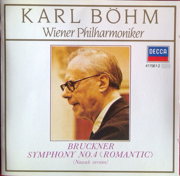 Bruckner - Karl Bohm, Wiener Philharmoniker - Symphony No. 4 <<Romantic>> (Nowak Version)