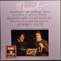 Mozart - Radovan Vlatkovic, English Chamber Orchestra, Jeffrey Tate - Horn Concertos Nos 1-4 / Concert Rondo