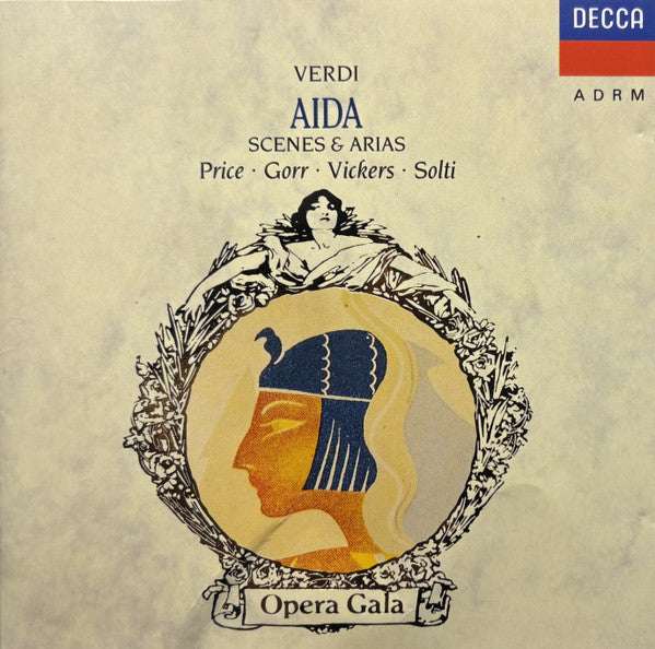 Verdi / Price, Vickers, Merrill, Orchestra E Coro Del Teatro Dell'Opera Di Roma, Sir Georg Solti - Aida - Scenes And Arias