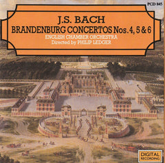 Johann Sebastian Bach, English Chamber Orchestra, Philip Ledger - Brandenburg Concertos Nos.4,5 & 6