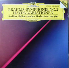 Brahms, Berliner Philharmoniker, Herbert von Karajan - Symphonie No. 2, Haydn-Variationen