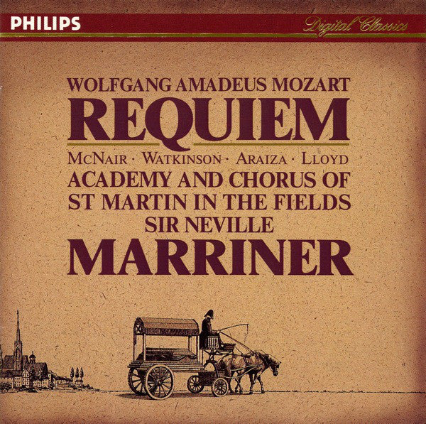 Wolfgang Amadeus Mozart - Academy Of St Martin In The Fields / Sir Neville Marriner - Requiem