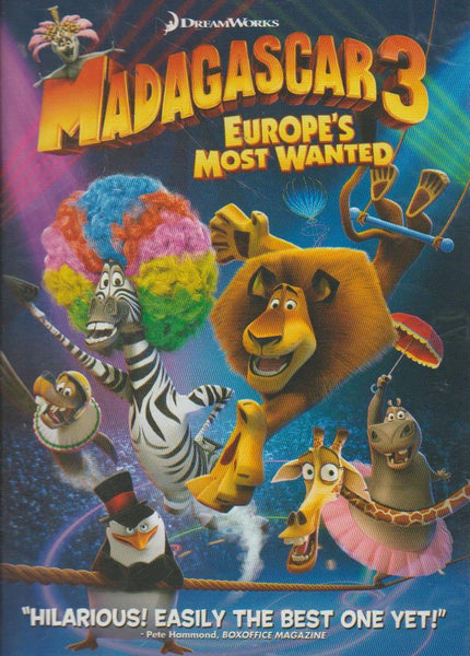 Madagascar 3: Europe's Most Wanted (DVD)