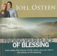 Finding Your Place Of Blessing - Joel Osteen (Audiobook - CD)