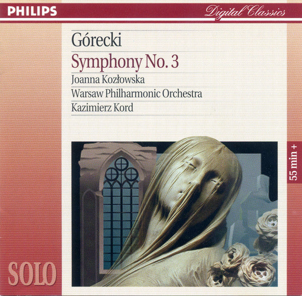 Gorecki, Joanna Kozlowska, Warsaw Philharmonic Orchestra, Kazimierz Kord - Symphony No. 3