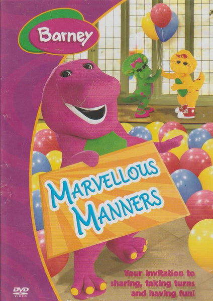 Barney: Marvellous Manners (DVD)