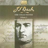 Robert Cohen, Johann Sebastian Bach - The Cello Suites, Volume 1