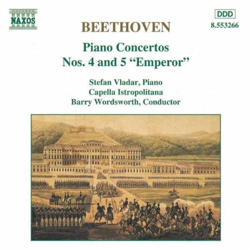 Beethoven, Stefan Vladar, Capella Istropolitana, Barry Wordsworth - Piano Concertos Nos. 4 & 5
