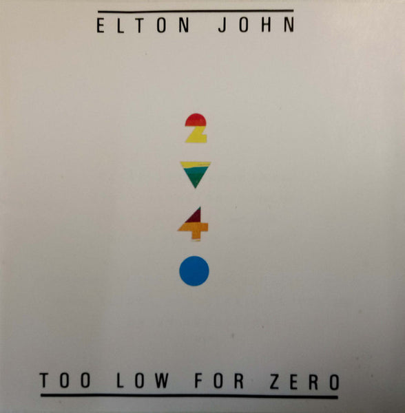 Elton John - Too Low For Zero