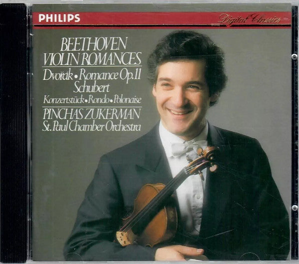 Beethoven / Dvorak / Schubert - Pinchas Zukerman, St. Paul Chamber Orchestra - Violin Romances / Romance Op. 11 / Konzertstuck, Rondo, Polonaise