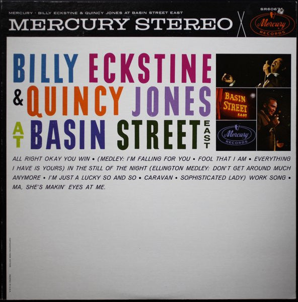 Billy Eckstine & Quincy Jones - At Basin Street East - Mercury2005