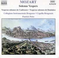 Mozart, Collegium Instrumentale Brugense, Capella Brugensis, Patrick Peire - Solemn Vespers