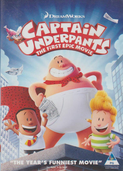 Captain Underpants: The First Epic Movie (DVD)