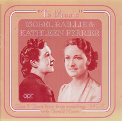 Isobel Baillie & Kathleen Ferrier - Purcell, Handel, Shepherd, leave decoying (from "King Arthur"), symphony & duet for 2 sopranos - "To Music"