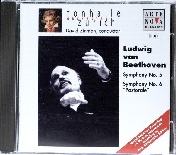 Ludwig van Beethoven - Tonhalle Orchester Zurich, David Zinman - Symphony No. 5 / Symphony No. 6 "Pastorale"