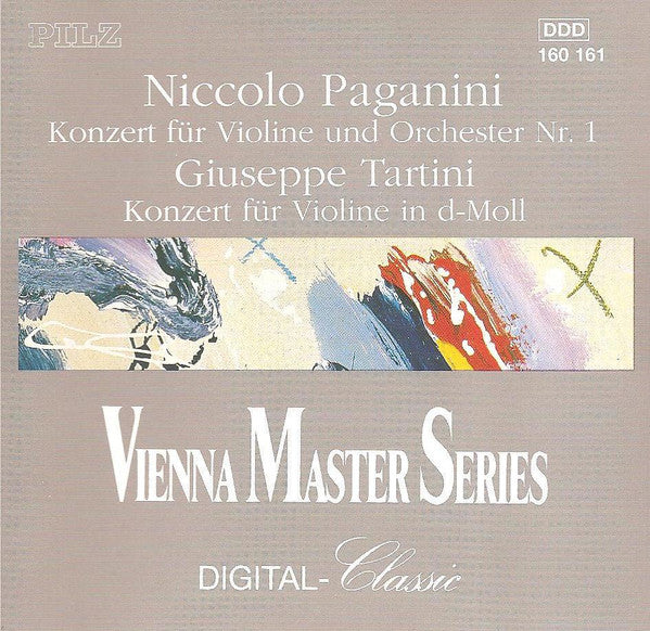 Niccolo Paganini / Giuseppe Tartini - Konzert Fur Violine Und Orchester Nr. 1 / Konzert Fur Violine In D-Moll