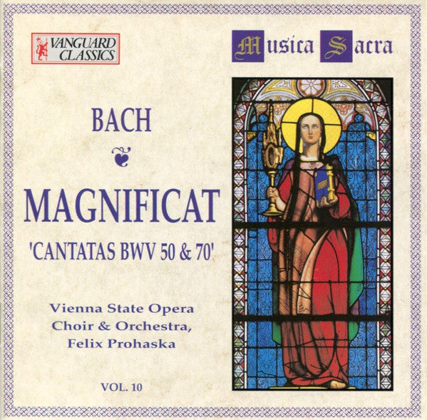 Bach, The Vienna State Opera Choir & Orchestra, Felix Prohaska - Magnificat 'Cantatas BWV 50 & 70'