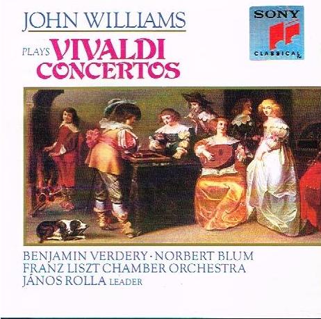 Vivaldi; John Williams, Benjamin Verdery, Norbert Blum, Franz Liszt Chamber Orchestra, Janos Rolla - John Williams Plays Vivaldi Concertos