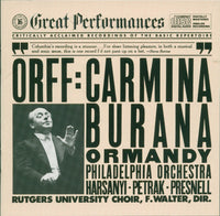 Orff / Philadelphia Orchestra / Ormandy - Carmina Burana