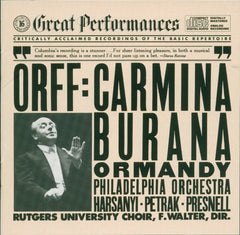 Orff / Philadelphia Orchestra / Ormandy - Carmina Burana