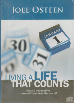 Living A Life That Counts - Joel Osteen (Audiobook - CD)