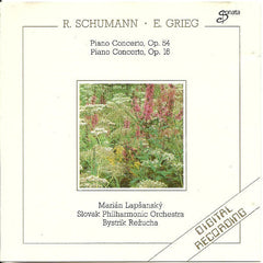 R. Schumann, E. Grieg, Marian Lapsansky, Slovak Philharmonic Orchestra, Bystrik Rezucha - Piano Concerto, Op. 54 / Piano Concerto, Op. 16