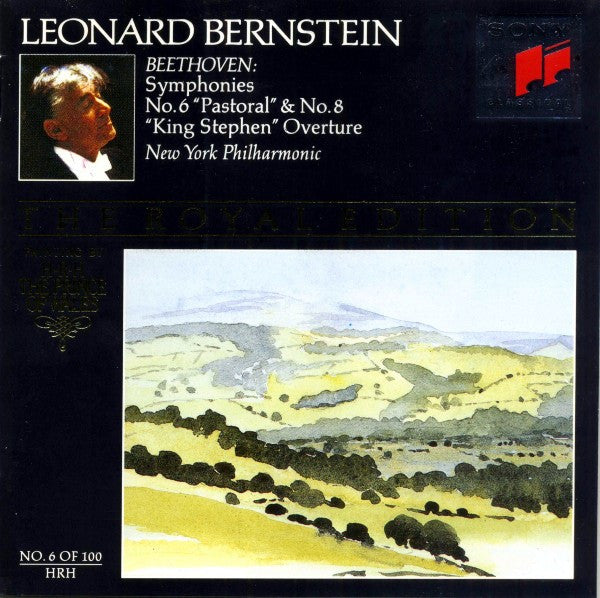 Beethoven, Leonard Bernstein, New York Philharmonic - Symphonies No. 6 "Pastoral" & No. 8 - "King Stephen" Overture