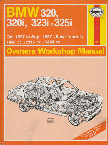 BMW 320, 320i, 323i & 325i Autobooks