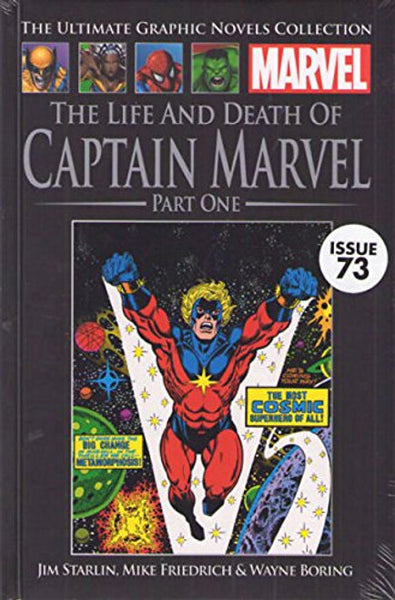Marvel The ultimate graphic novels collection The life and death of Captain Marvel part one classic XXIV