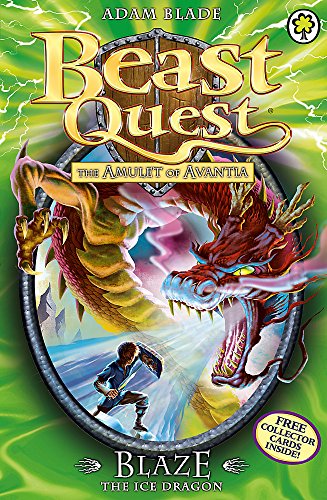 Beast Quest Blaze the Ice Dragon Adam Blade