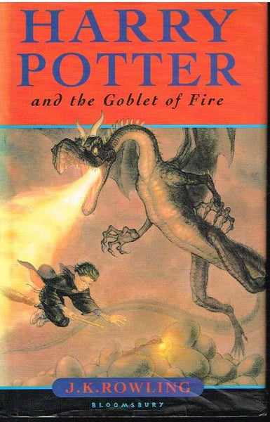 Harry Potter and the goblet of fire J K Rowling (1st edition 2000)