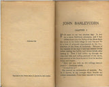 John Barleycorn or Alcoholic Memoirs London, Jack (1st UK edition 1914)