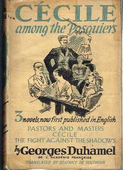 Cecile Among The Pasquiers Georges Duhamel (1st edition 1940)