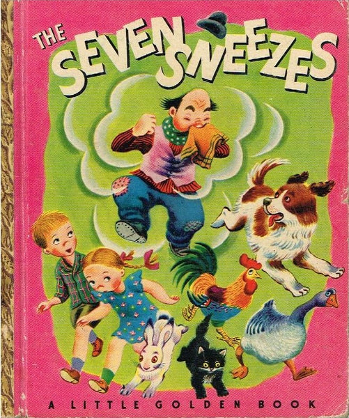 The seven sneezes Olga Cabral (little golden book 1948)