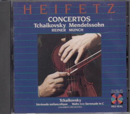 Heifetz, Tchaikovsky, Mendelssohn, Reiner, Munch - Tchaikovsky & Mendelssohn Concertos