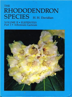 The Rhododendron species H H Davidian vol 2
