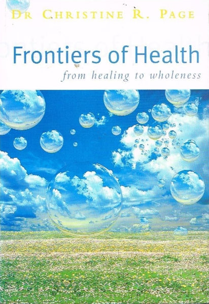 Frontiers of health Dr Christine R Page