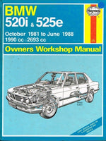 Haynes BMW 520i & 520e 1981-88