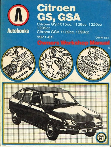 Autobooks Citroen GS, GSA 1971-81