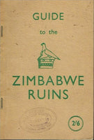 Guide to the Zimbabwe ruins Neville Jones (booklet)
