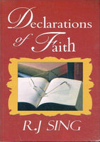 Declarations of faith R J Sing