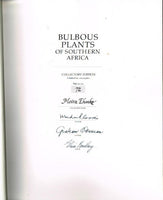 Bulbous plants of Southern Africa Du Plessis Duncan Bodley (limited 72/100 signed all, with sleeve)